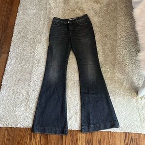 Shaft boutique bell bottom black jeans size 28/42